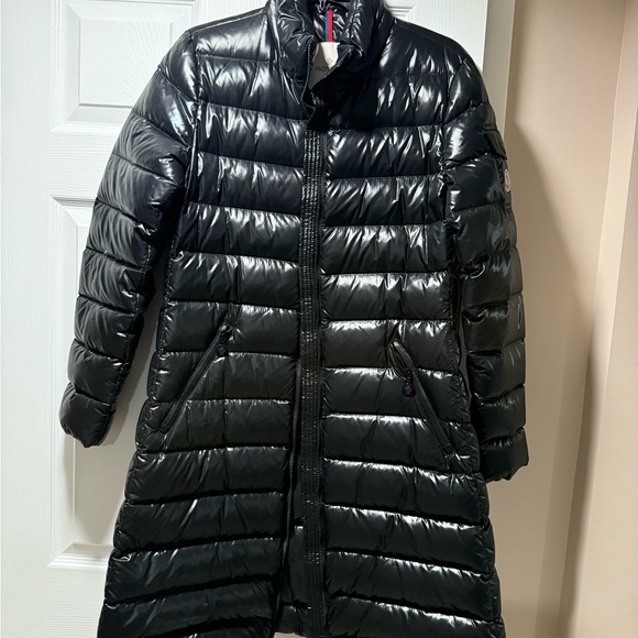 Moncler Shiny Black Puffer Jacket size 3 (US L)